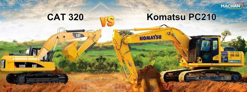 Komatsu PC210-10M0 vs Cat 320: Which Excavator is Right for Your Job?