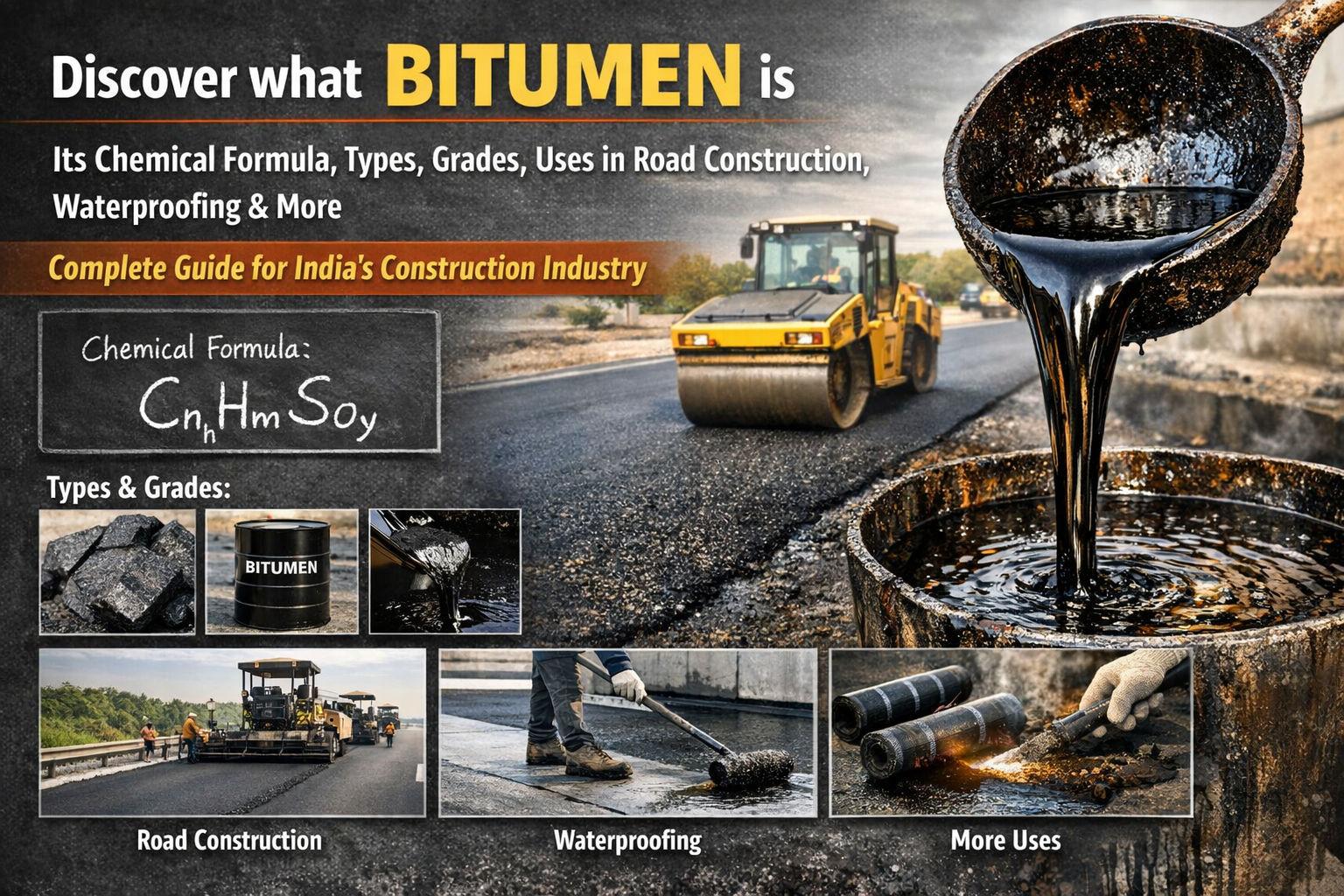 What Is Bitumen? The Complete Guide to Types, Uses, Grades & Tests (2026)