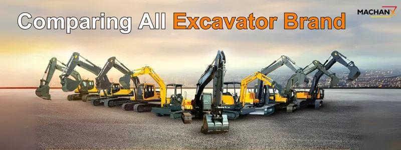 Comparing All Excavator Brands: Their Features and Benefits