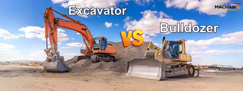 Excavator vs. Bulldozer: Choosing the Right Machine for Your Project