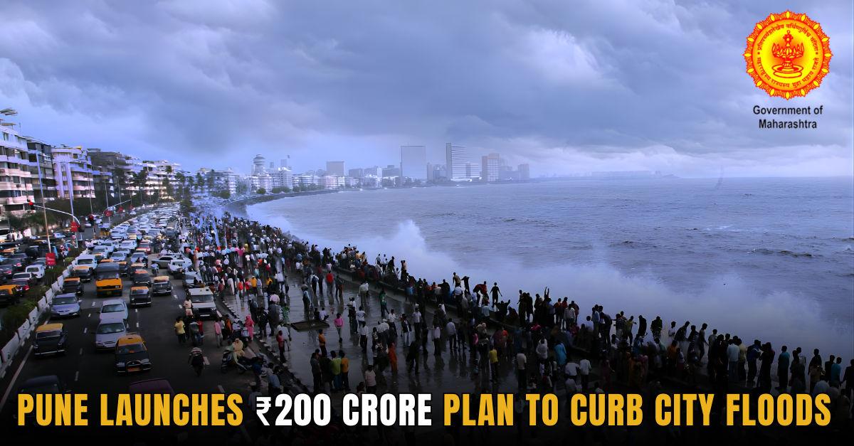Pune ₹200 Crore Flood Protection Plan: 88 Nullah Sites to Get Retaining Walls