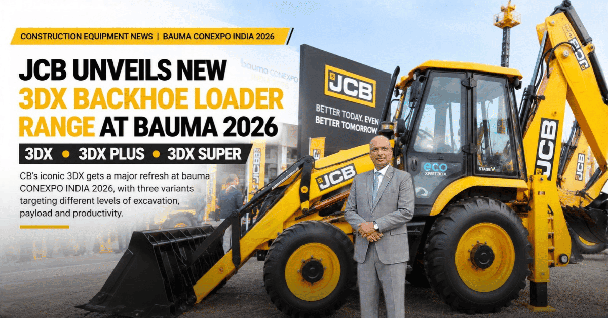 JCB 3DX, 3DX Plus & 3DX Super Unveiled at Bauma 2026