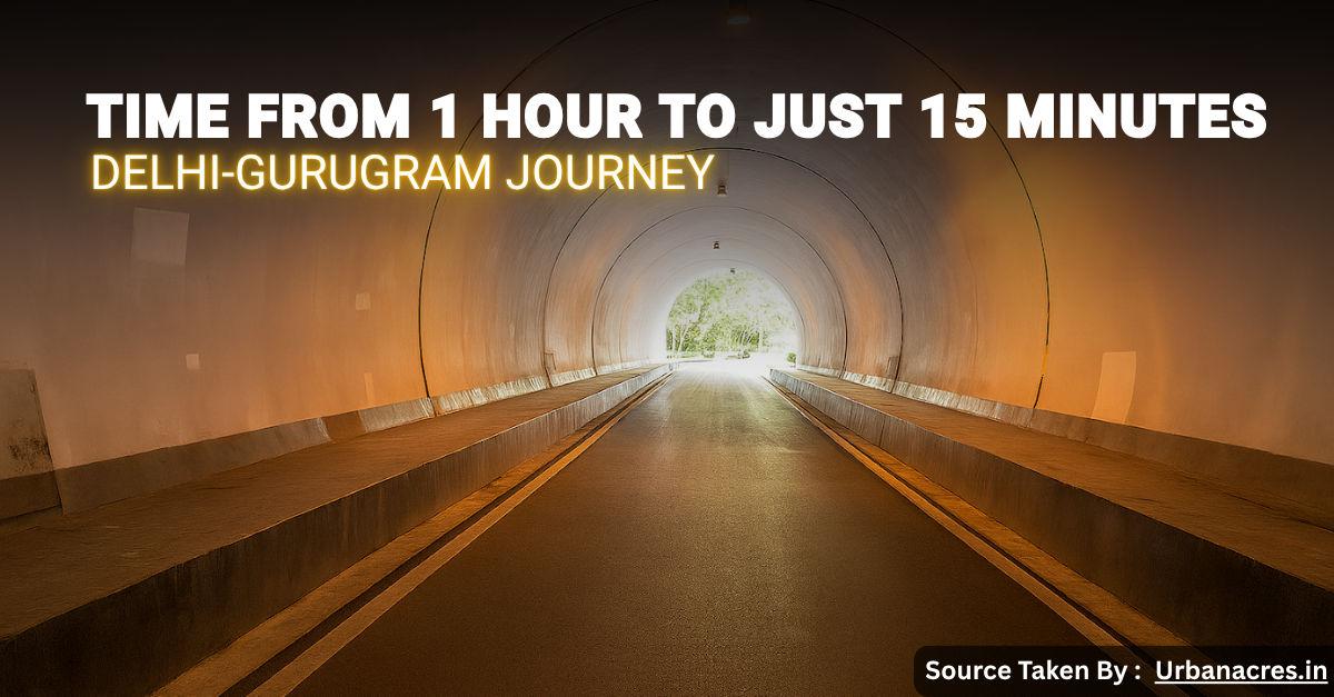 Delhi-Gurugram Journey Time from 1 Hour to Just 15 Minutes