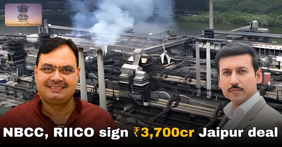 NBCC signs ₹3,700 crore MoU with RIICO for Rajasthan Mandapam project in Jaipur