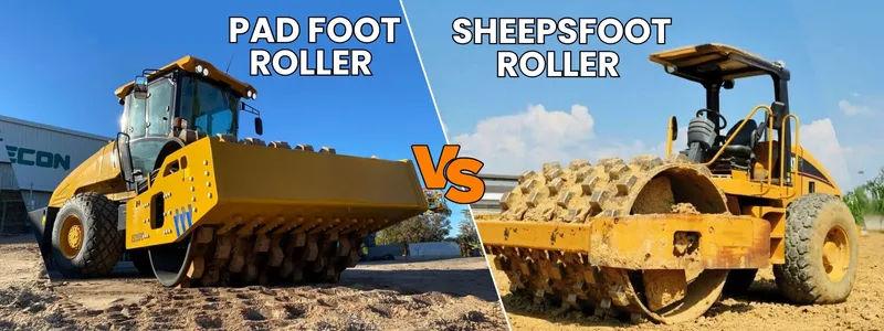 Pad Foot Roller vs Sheepsfoot Roller: Best Compaction Equipment for Your Construction Project