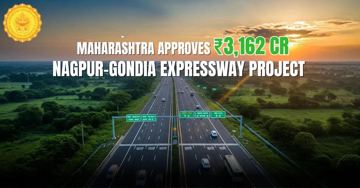 Nagpur–Gondia Expressway Approved | ₹3,162 Cr Project for Vidarbha