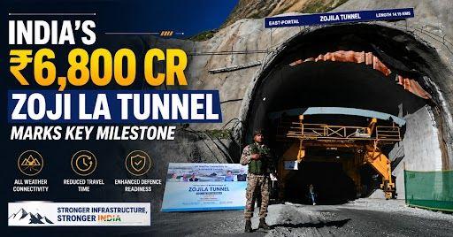 Zoji La Tunnel Breakthrough Achieved: India Nears Year-Round Kashmir-Ladakh Connectivity