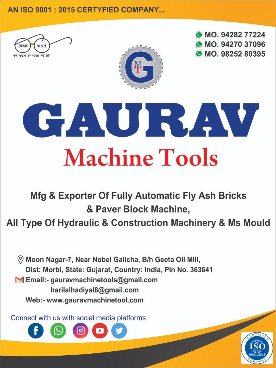 Gaurav Machine Tools  Logo