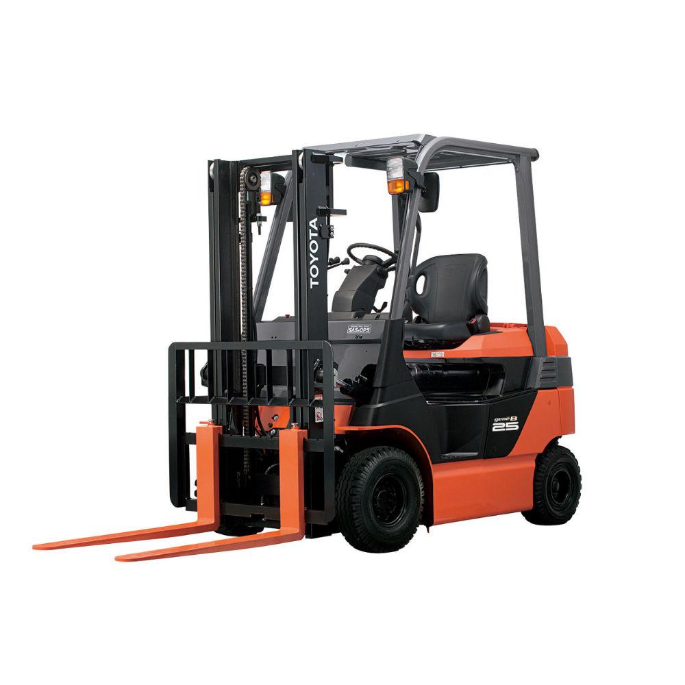 Toyota 8 series 4 Wheel CB 2.5t Electric  Forklift-High capacity battery