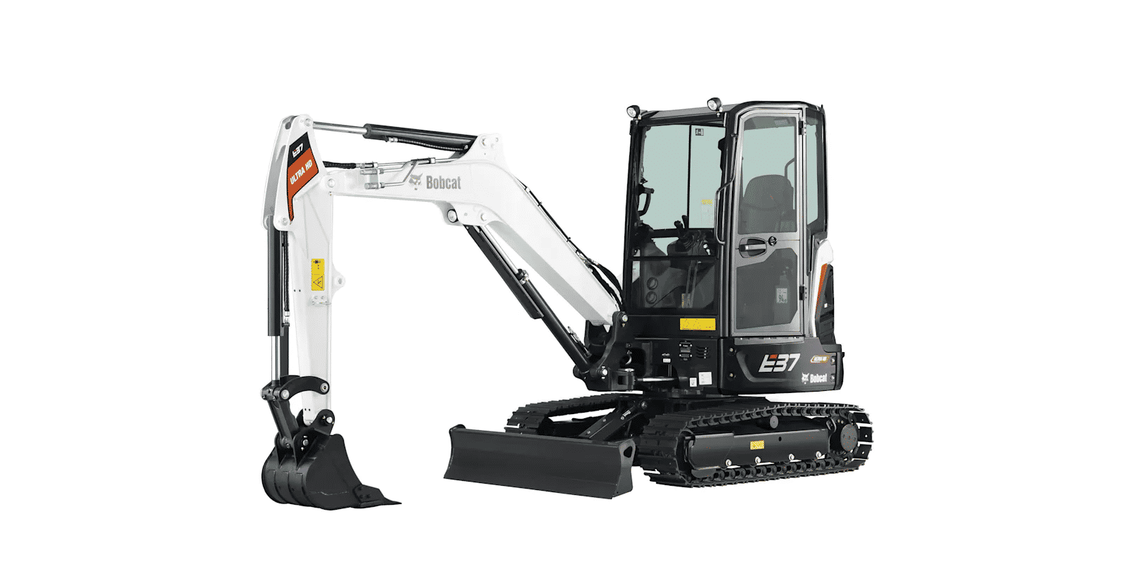 Bobcat E37 Ultra HD Mini Excavator - Image 1