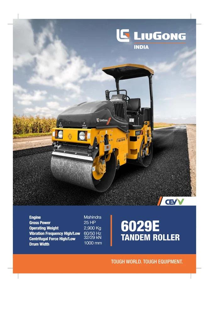 LiuGong 6029E Mini Tandem Roller