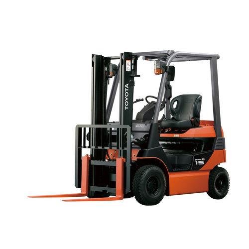 Toyota 8 series 4 Wheel CB 1.0t Electric  Forklift-High capacity battery