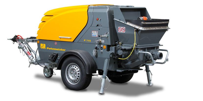Putzmeister P 715 TD - SD Stationary Concrete Pump