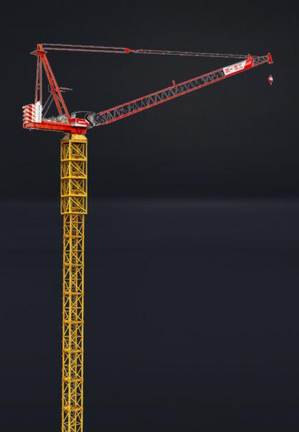 SANY	SLT125H (T5022‑8)	Luffing‑Jib Tower Crane