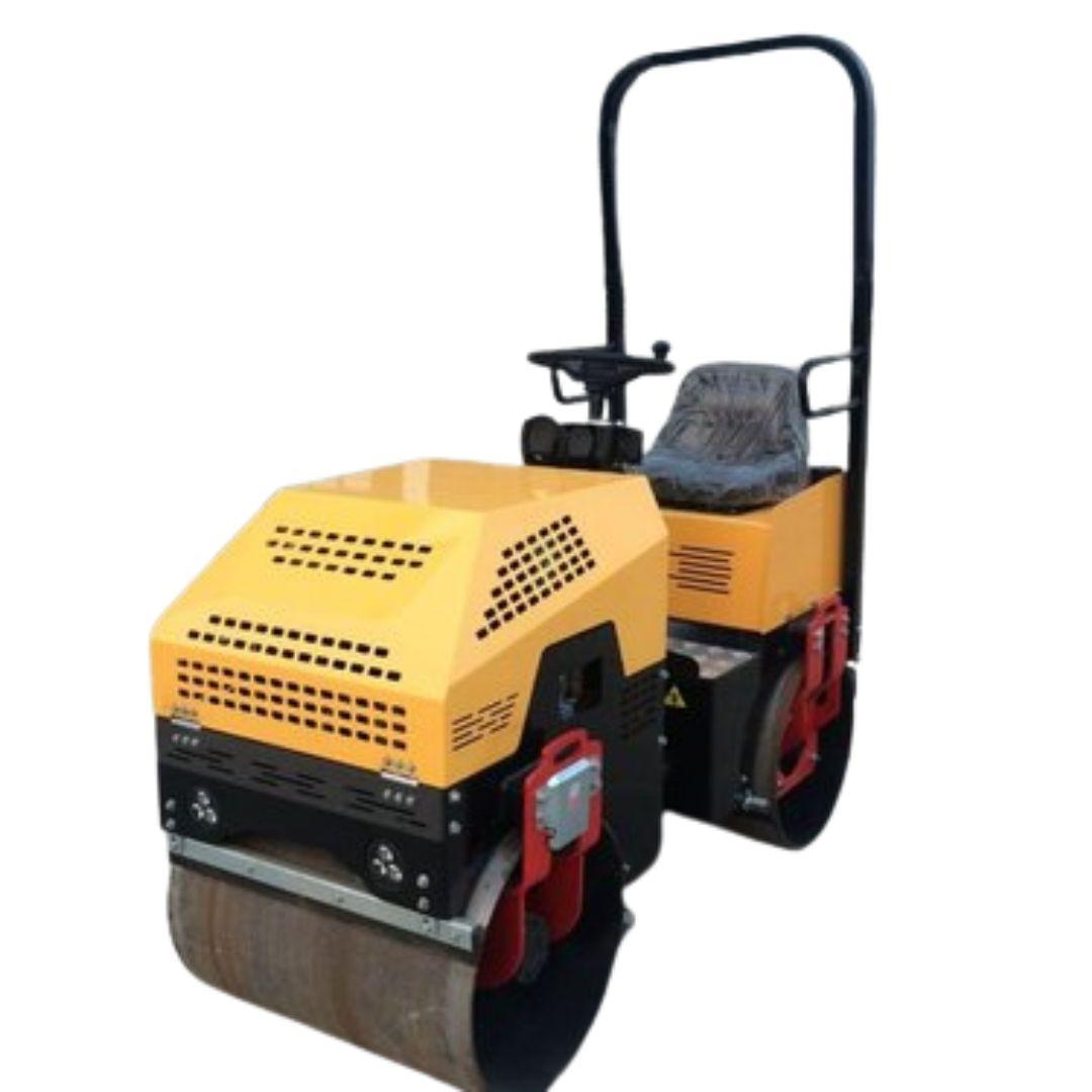 Buildcons Heavy Duty Ride On Drum Vibratory Roller