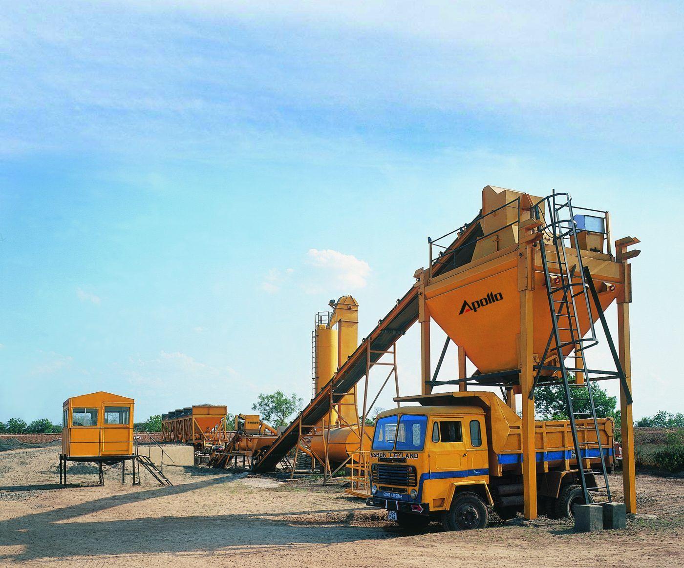 Apollo WetMix 100–250 Asphalt-Mixing Plant 1