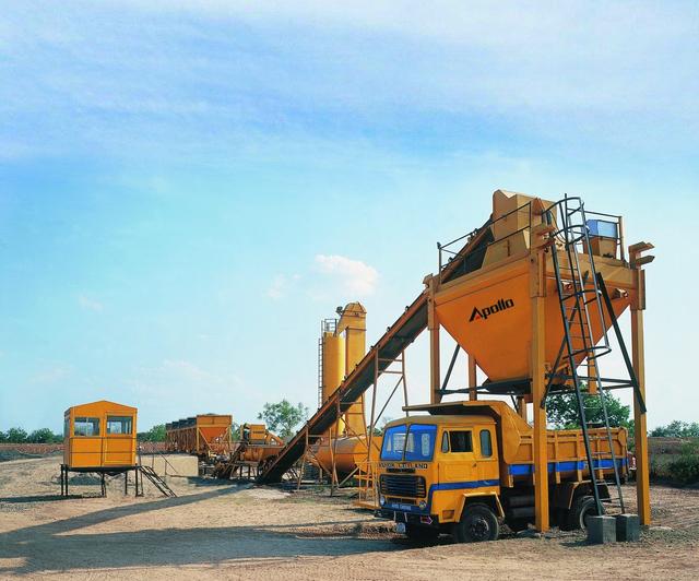 Apollo WetMix 100–250 Asphalt-Mixing Plant