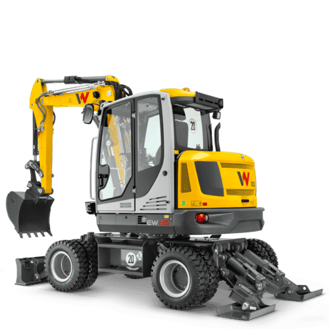 Wacker Neuson EW65 Wheel Excavator