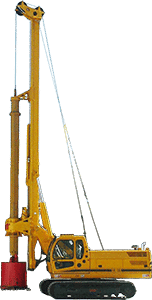 Mait India HR 100 Rotary Drilling Piling Rig