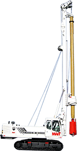 Mait India HR 130 Rotary Drilling Piling Rig