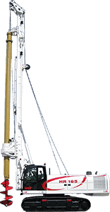 Mait India HR 165 Rotary Drilling Piling Rig