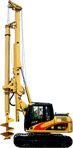 Mait India MC 45 Rotary Drilling Piling Rig