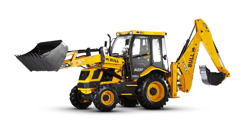 Bull SD76 - BS5 Supersmart Backhoe loader