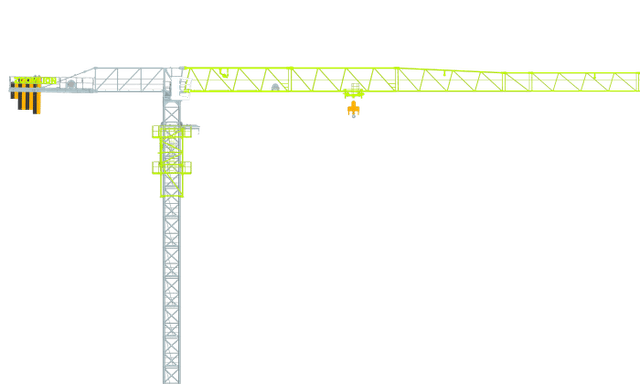 Zoomlion WA6013-6/8 Tower Crane