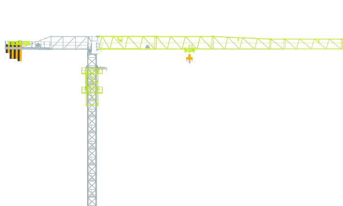 Zoomlion WA6013-6/8 Tower Crane