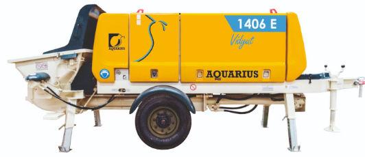 Aquarius 1406E Electric Concrete Pump 1