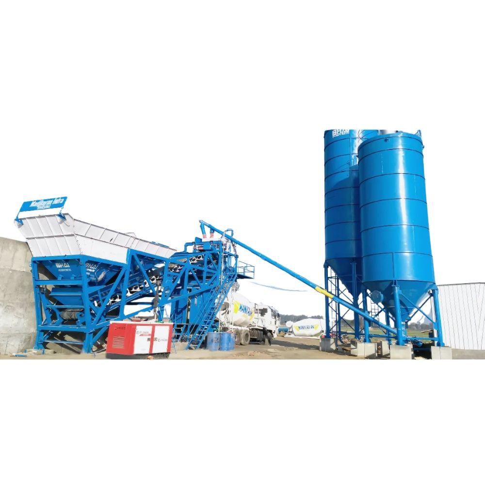 Compact Concrete Batching Plant