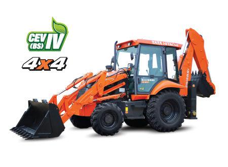 Tata Hitachi Shinrai Power 4 Backhoe Loader
