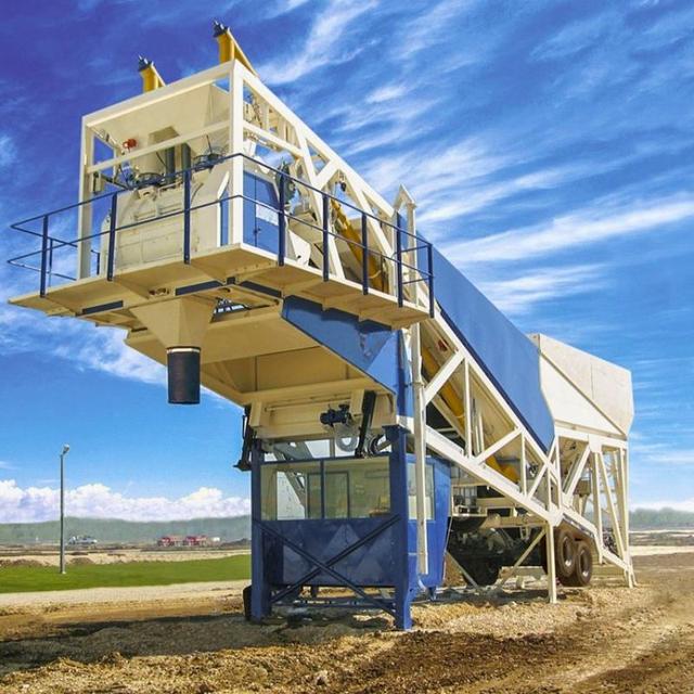 Mobile Concrete Batching Plant