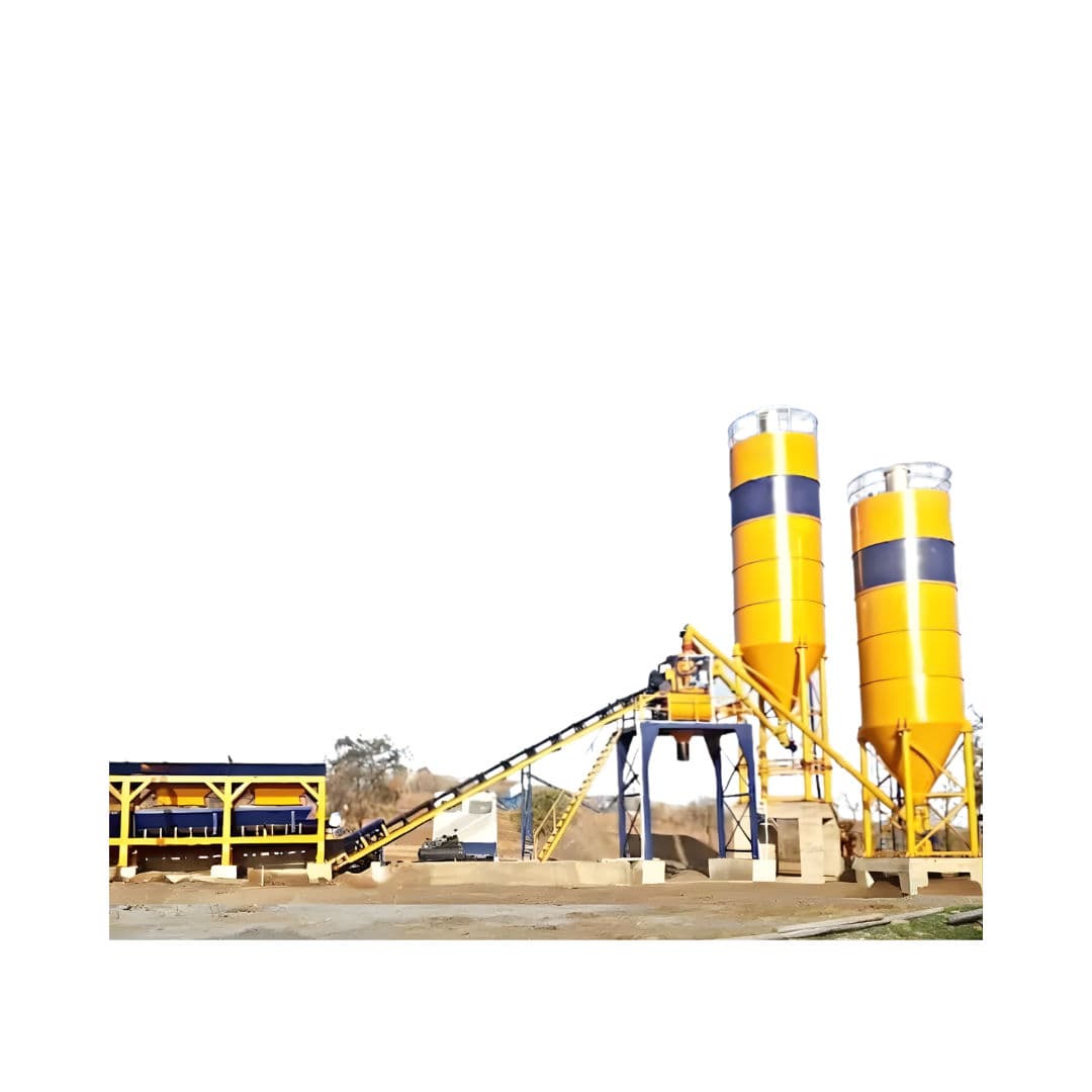 Inline Concrete Batching Plant Image