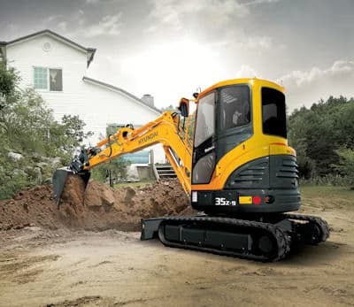 Hyundai R35Z-9 Mini Excavator 5