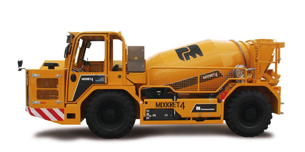 Putzmeister Mixkret 4 Underground Concrete Transport