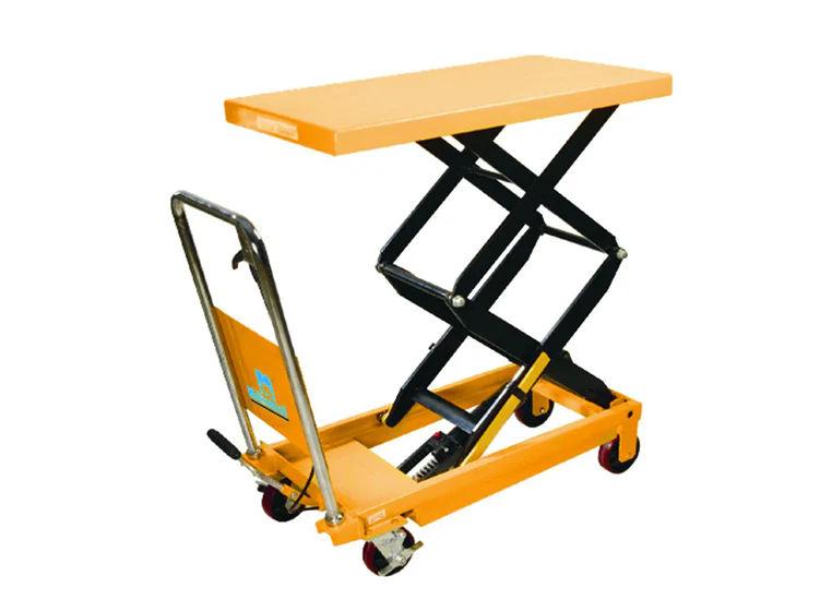 Nilkamal NKSLT350YEL Manual Scissor Lift Table
