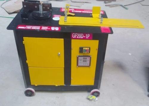 JP2K GF20D Steel Ring Making Machine | Single Phase Rebar Ring Bender