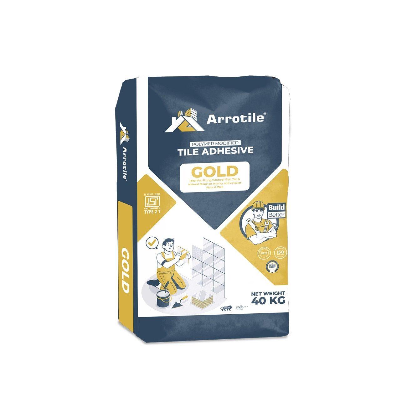 Arrotile Gold Tile Adhesive 1