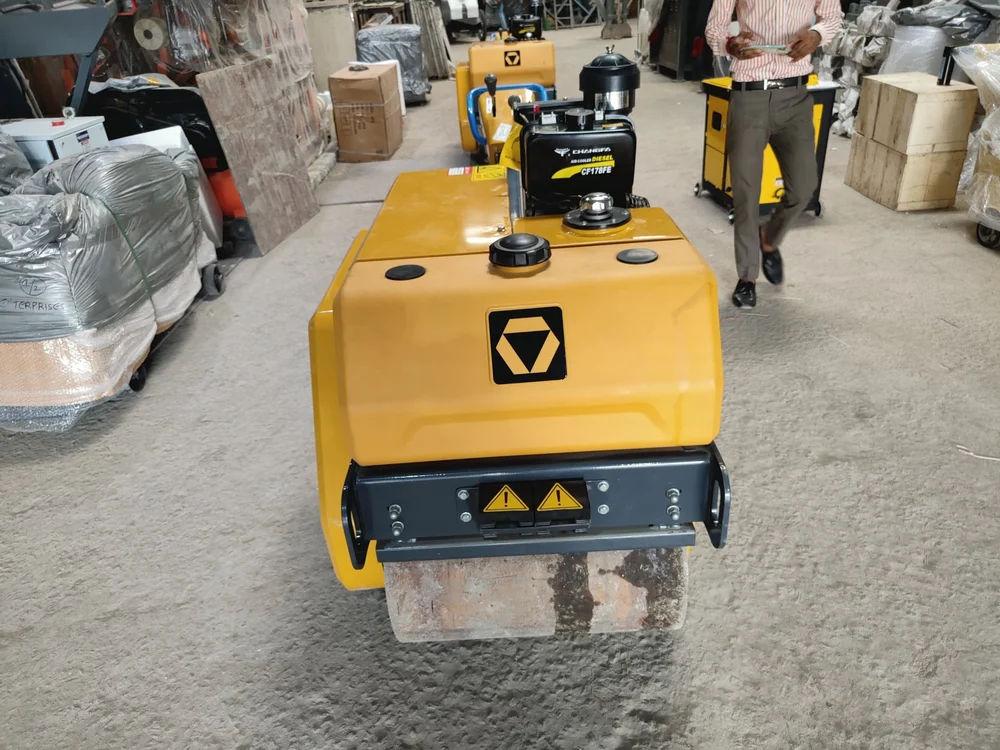 XCMG XMR 050 Walk Behind Roller – 600mm Drum | 10HP Engine | Hydraulic Drive 2