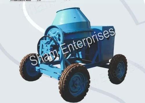 SHAM One Bag Concrete Mixer 400L Without Hopper | 6.5HP Diesel Tilting Drum Mixer