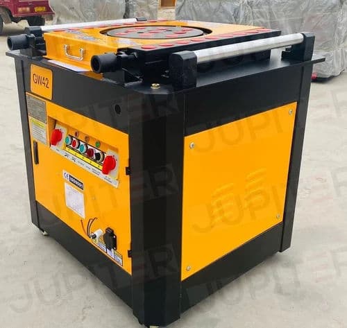 JUPITER Bar Bending Machine 6–50 mm | 5 HP Heavy Duty Rebar Bender