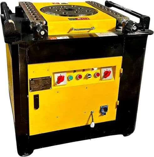 Automatic Bar Bending Machine | 42 mm Steel Bar Bender with 5 HP Motor