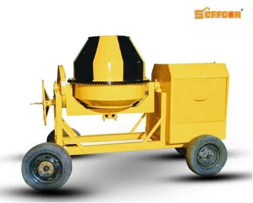 Samrat 10/7 Concrete Mixer Machine 280L | Diesel/Electric | Tilting Drum | Automatic