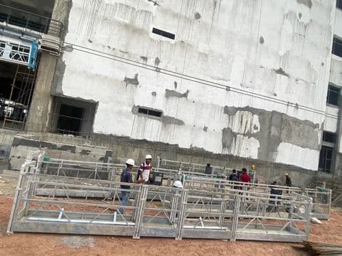 7.5 Meter Wire Rope Suspended Platform (Cradle) | ZLP Series 1000 kg 2