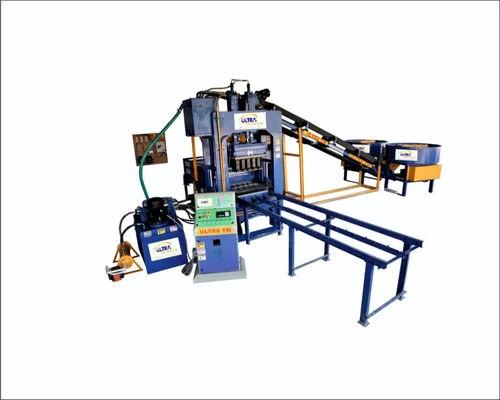 Automatic Cement Brick Making Machine – 2500 Bricks/Hour | 3 Phase | Hollow