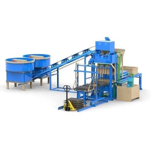 Semi Automatic Brick Making Machine 800 Bricks/Hour | Hydraulic Concrete Brick Machine