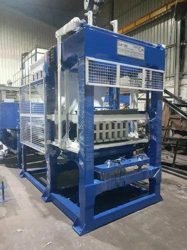 Laxmi Engineering Concrete Block Making Machine 2000–2500 Blocks/Hour – Hydraulic Pressure