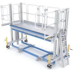 Aeroking Stainless Steel Working Platform – 5–10m Height | 100kg Capacity | Construction Use