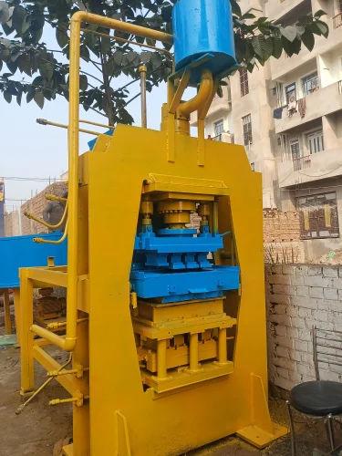 20HP Automatic Fly Ash Brick Making Machine – 1000 Bricks/Hour | 4000 PSI Hydraulic 4